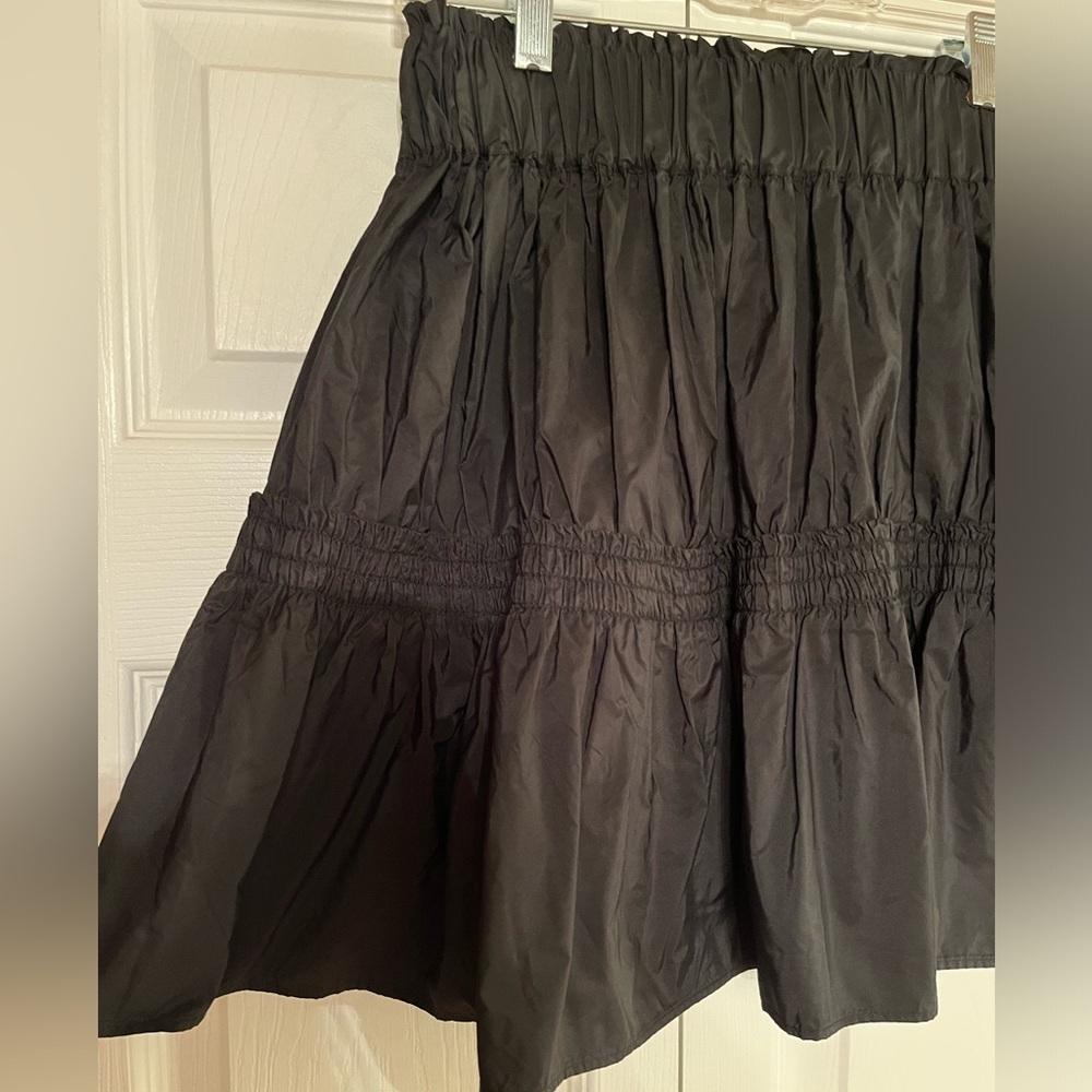 Zara Black Ruffled Skirt, S - Picture 2 of 6